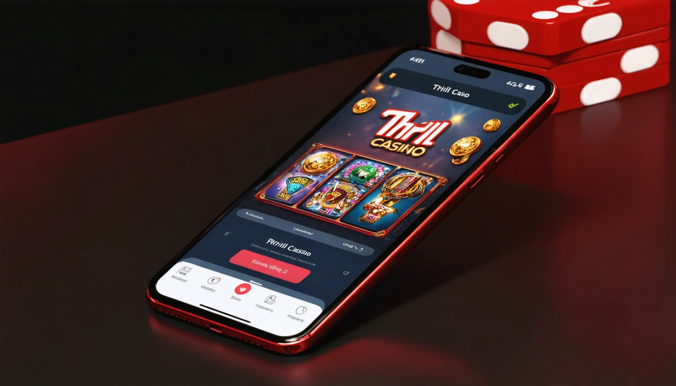 Thrill casino app review of games payments and security